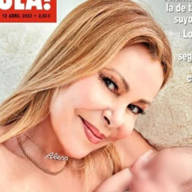 La portada del 'Hola' en la que Ana Obregón declara que la niña que ha comprado a través de un vientre de alquiler es de su hijo fallecido.