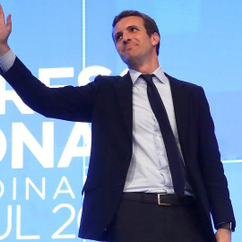 Pablo Casado en la convención del PP. EFE/Archivo