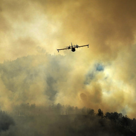 Incendio en Las Regueras (Asturias)