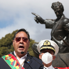 El presidente de Bolivia, Luis Arce.