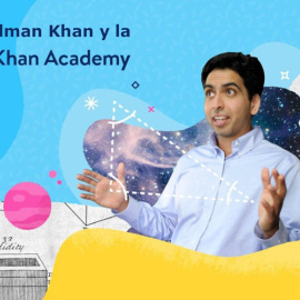 Fotomontaje de Salman Khan y la Khan Academy. (EUROPA PRESS)