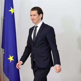 Imagen del canciller austriaco, Sebastian Kurz. | Reuters