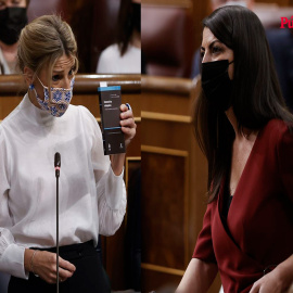 Yolanda Díaz, a Macarena Olona, por la polémica de la Feria de Abril:  "Mentir es pecado"