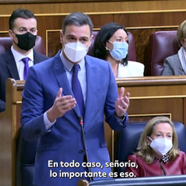 VÍDEO | Sánchez, a Gamarra: "¿Van a apoyar o van a seguir estorbando junto a la ultraderecha?"