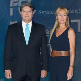 Esther Alcocer Koplowitz y Carlos Jarque, junta accionistas FCC. E.P.