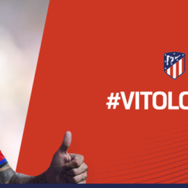 Vitolo ya es nuevo jugador del Atlético de Madrid. /WEB DEL ATLÉTICO