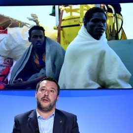 El vicepresidente y ministro de Interior de Italia, Matteo Salvini. EFE