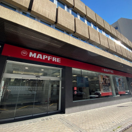 Local de Mapfre en Madrid. E.P./Eduardo Parra