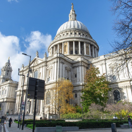 La catedral de San Pablo de Londres, Reino Unido.