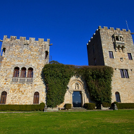 Exteriores del Pazo de Meirás. MANUEL MARRAS