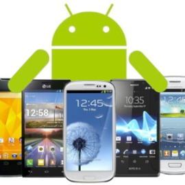 Smartphones con Android.