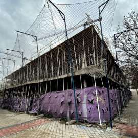 Un edificio en construcción en Madrid, a 24 de enero de 2020.