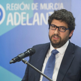 El candidato del PP a la presidencia de Murcia, Fernando López Miras. Archivo EFE