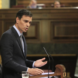 Pedro Sánchez en el Congreso de los Diputados / EUROPA PRESS