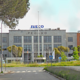 Fábrica de camiones de Pegaso-Iveco en Madrid.