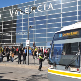 El recinto donde se celebró la Feria Valencia. EUROPA PRESS.