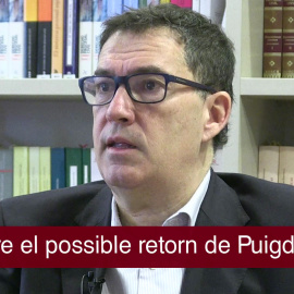 Jaume Alonso-Cuevillas, sobre el possible retorn de Puigdemont