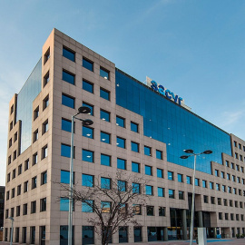 Sede de la constructora Sacyr, en Madrid.