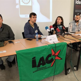 La roda de premsa de Riders X Derechos i la IAC. EUROPA PRESS.