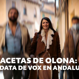 Macarena Olona, las facetas de la candidata que Abascal señala para las elecciones andaluzas