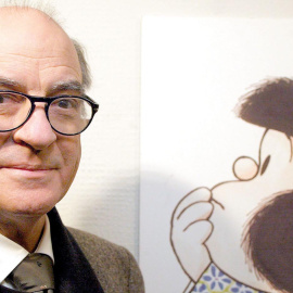 Quino: "Mafalda diría que el mundo hoy es un desastre y una vergüenza"