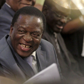 Mnangagwa, en una imagen de 2015. REUTERS/Philimon Bulawayo