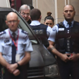 El cardenal George Pell llega a la Corte Suprema de Victoria en Melbourne, Australia./ EFE