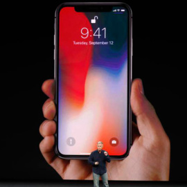 La presentación del nuevo iPhone X. EFE