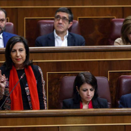 La portavoz del PSOE en el Congreso, Margarita Robles. | EMILIO NARANJO (EFE)