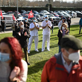 Protesta sanitarios