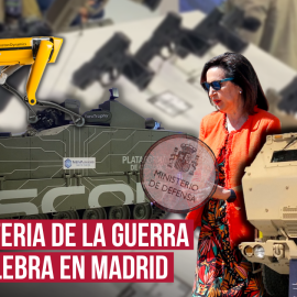 La industria de la guerra exhibe su arsenal en Madrid