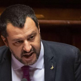 El ministro italiano de Interior, Matteo Salvini. / CLAUDIO PERI (EFE)