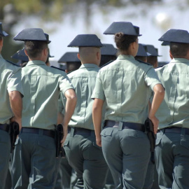 Una promoción de la Guardia Civil. - EFE