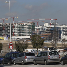 Viviendas en construcción en Madrid. E.P.