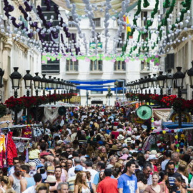 Imagen de archivo de la Feria de Málaga/EFE