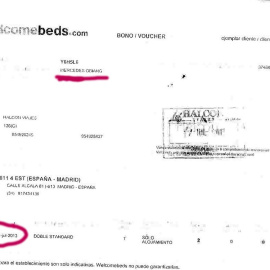 El resguardo del viaje y la instancia que en julio de 2013 Mercedes Obiang, hija del dictador de Guinea Ecuatorial, hizo a Madrid y que se encontró en el registro del pequeño Nicolás junto a pasaportes de trabajadores extranjeros.