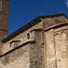 La iglesia de Badaguas, en la Jacetania, es una de las inscritas por el obispado de Jaca a su nombre.