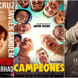 Carteles de las películas aspirantes a los Oscar, 'Todos lo saben', 'Campeones' y 'Handía'