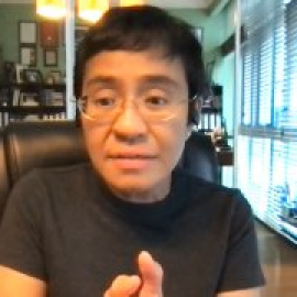 Entrevista a Maria Ressa, premio Nobel de la Paz 2021