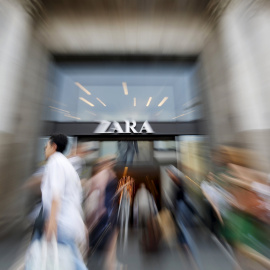 Imagen de un establecimiento de Zara, una de las marcas del grupo Inditex