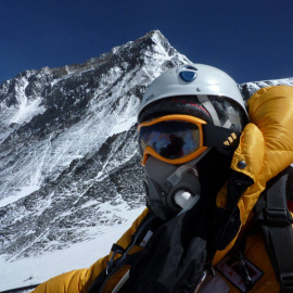 Imagen publicada por Eric Arnold, en uno de los momentos de su ascenso al Everest. ‎/ @EricArnold8850