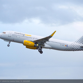 Imagen de un avión de Vueling. EP