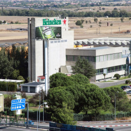 La fabrica de Heineken en la Comunidad de Madrid.