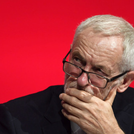 Jeremy Corbyn, en el congreso del Partido Laborista que ha comenzado este domingo en Liverpool. EFE