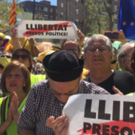 Manifestació de l'Espai Democràcia i Convivència