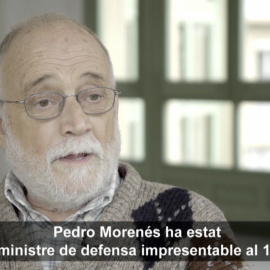 Arcadi Oliveres, sobre l'exministre Pedro Morenés