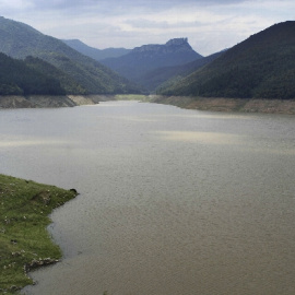 El embalse de Susqueda en Girona.