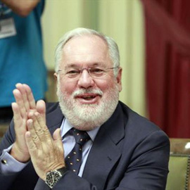 El comisario europeo de Energía y Clima, Miguel Arias Cañete