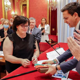 Sandra Rodríguez Salas toma posesión como concejal en el Ayuntamiento de Granada.