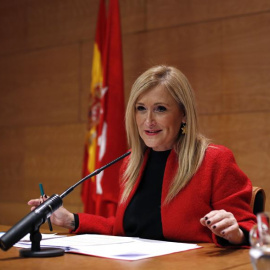 La presidenta de la Comunidad de Madrid, Cristina Cifuentes. EUROPA PRESS